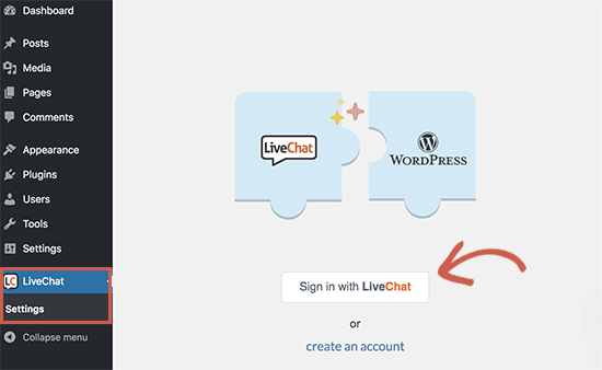 Conecte El Chat En Vivo A Su Sitio De Wordpress