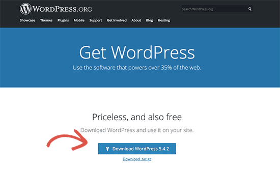 Descarga Wordpress