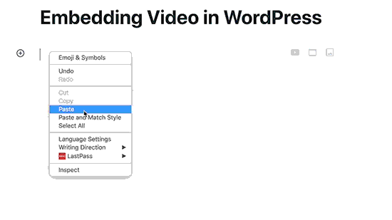 Insertar Video En El Editor De Publicaciones De Wordpress