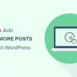 How to add load more posts button in WordPress