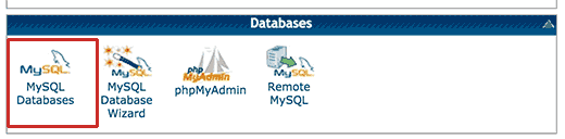 Bases De Datos Mysql En Cpanel