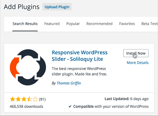 Instalación Más Rápida Del Complemento En Wordpress 4.2