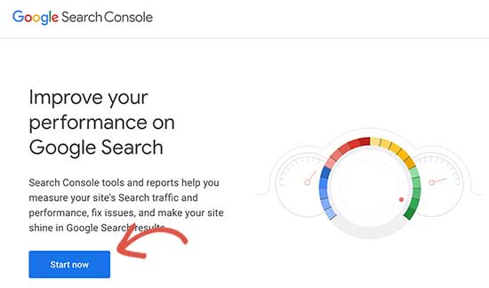 Iniciar Google Search Console 