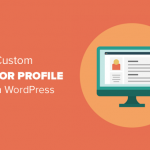 Adding a custom author profile page in WordPress