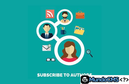 Cómo permitir que los usuarios se suscriban a los autores en WordPress 1 Subscribe to author