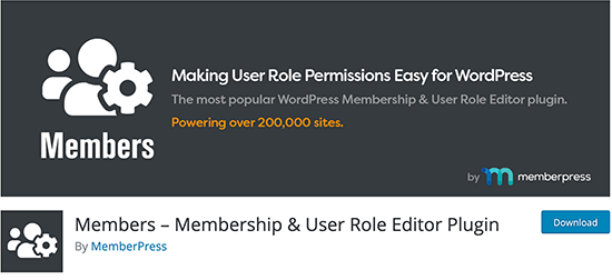 Miembros: Complemento Del Editor De Roles De Usuario